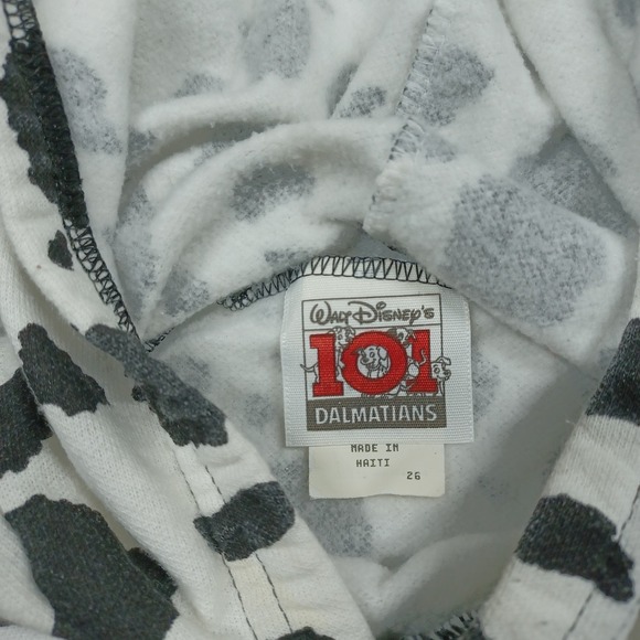 Vintage 101 Dalmatians Sweater Kids 3T Toddler Cartoon Hoodie Disney Y2K - Picture 6 of 11